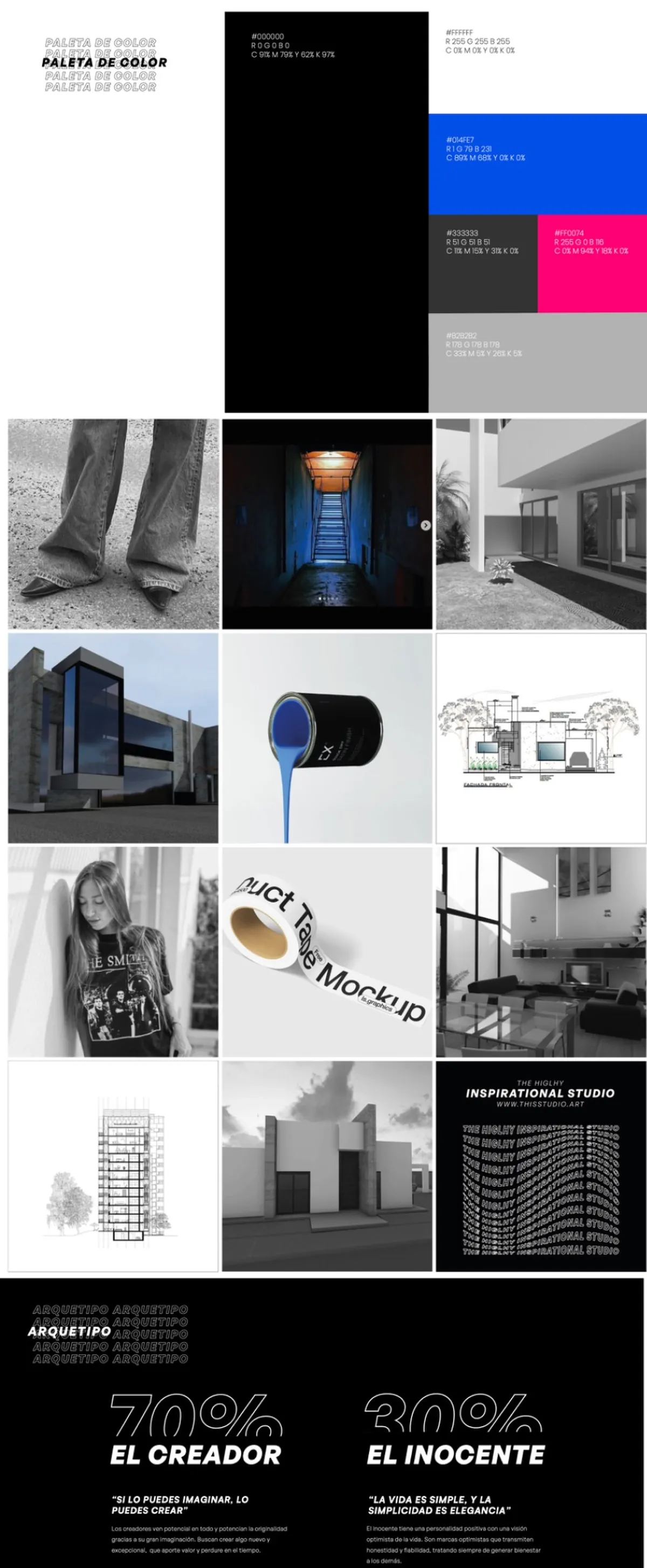 Social Media strategy and visual direction