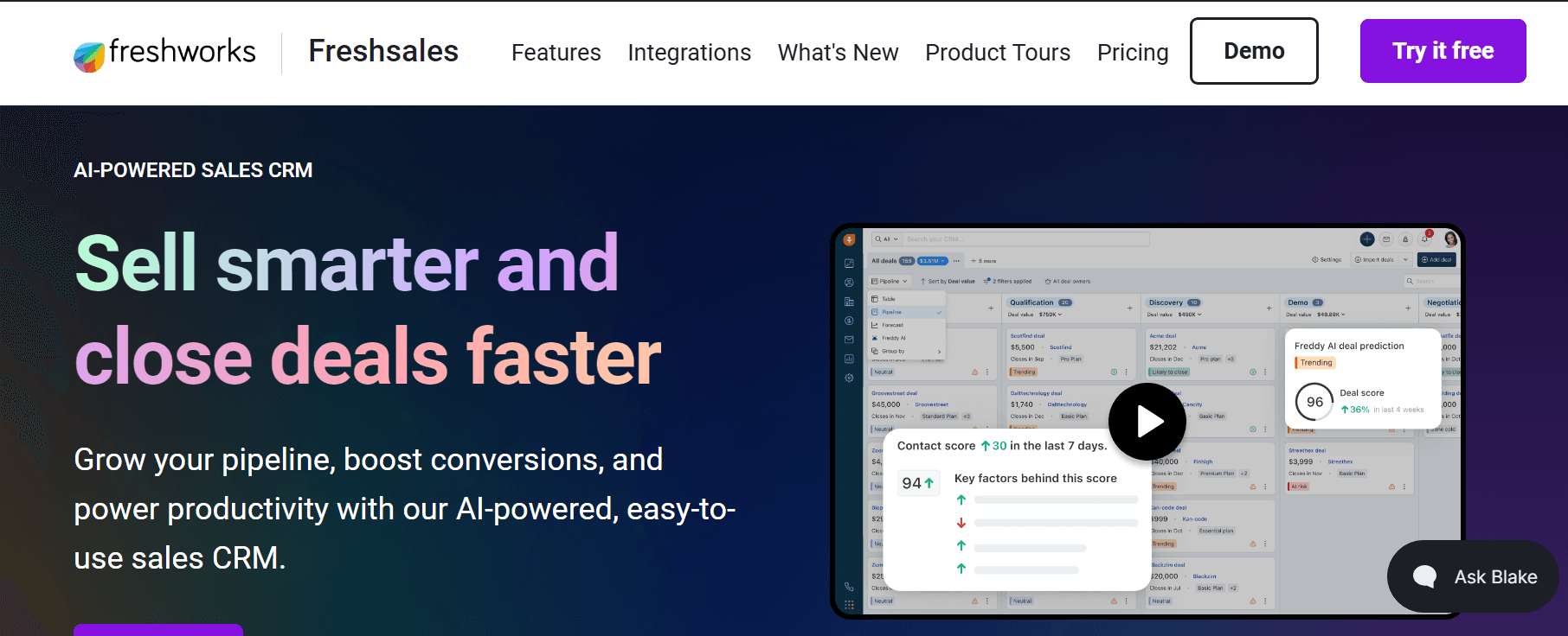 Freshworks CRM: AI-Based CRM for SMBs