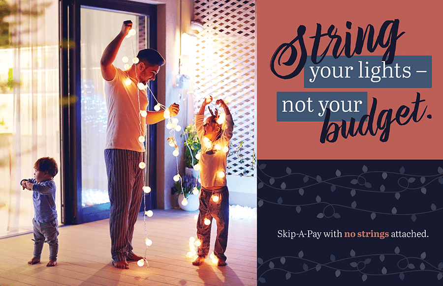 String your lights - not your budget.