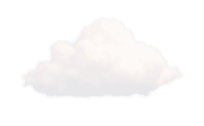 Dekorationselement: Wolke