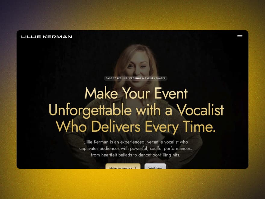 Lillie Kerman Web Design Hull Project