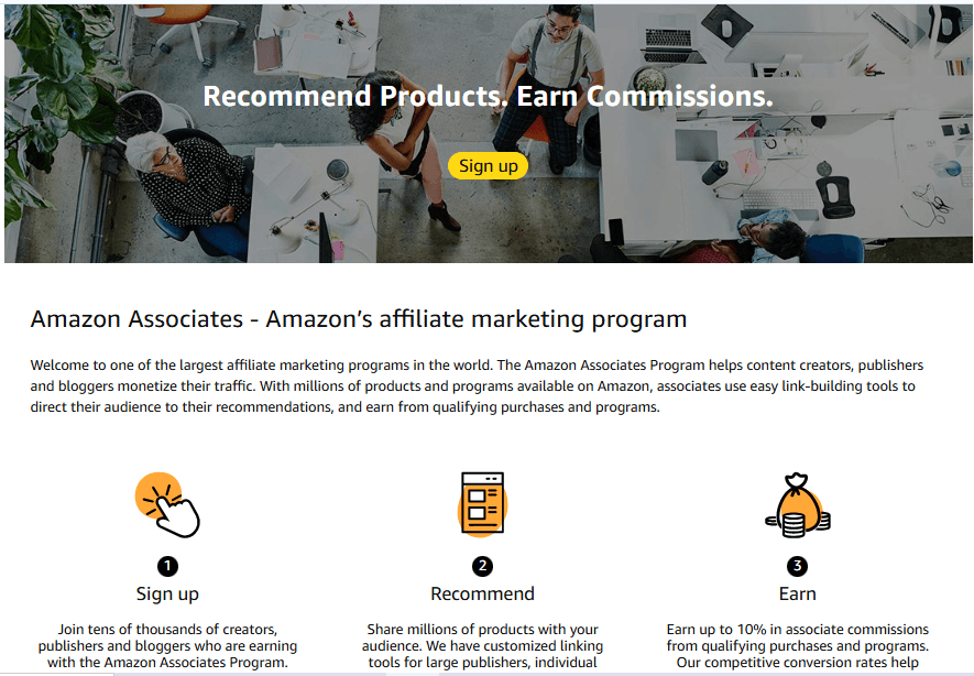Amazon affiliate marketing