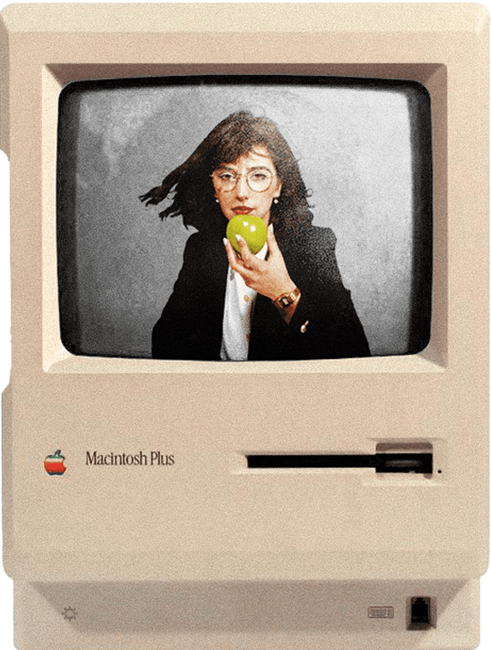 picture of myself in a computer screen