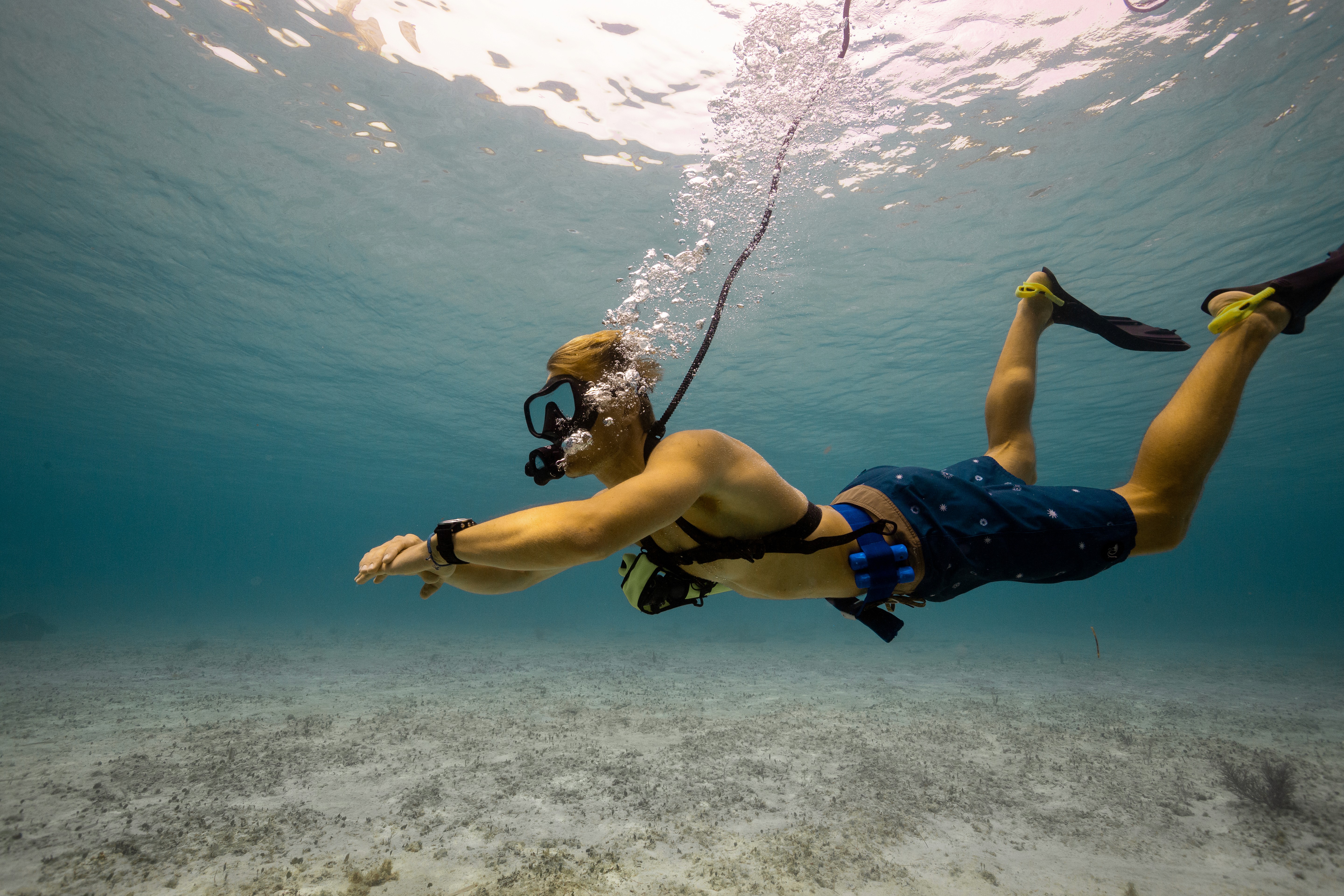 Dive underwater with ease with Blu3