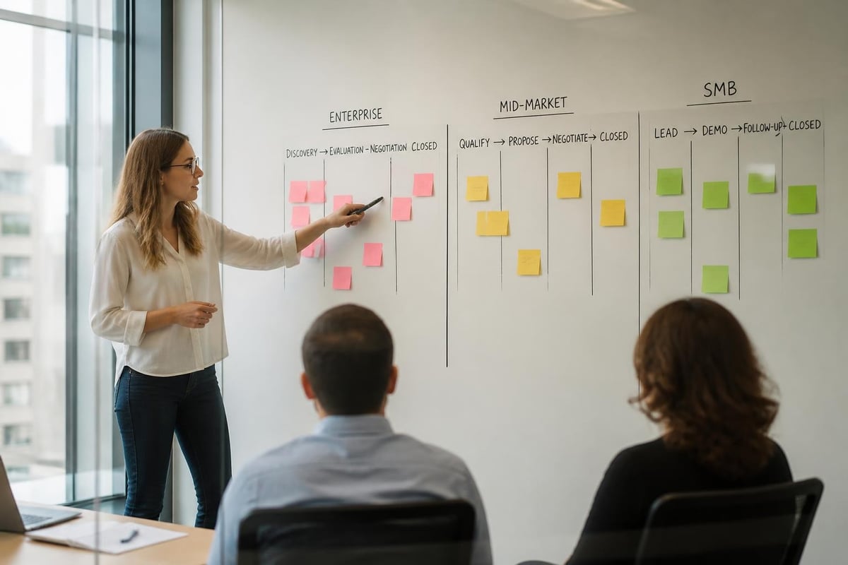 Multi-pipeline segmentation strategy