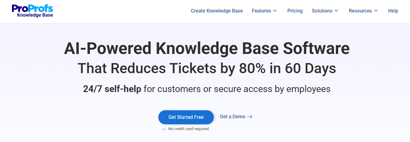 ProProfs Knowledge Base