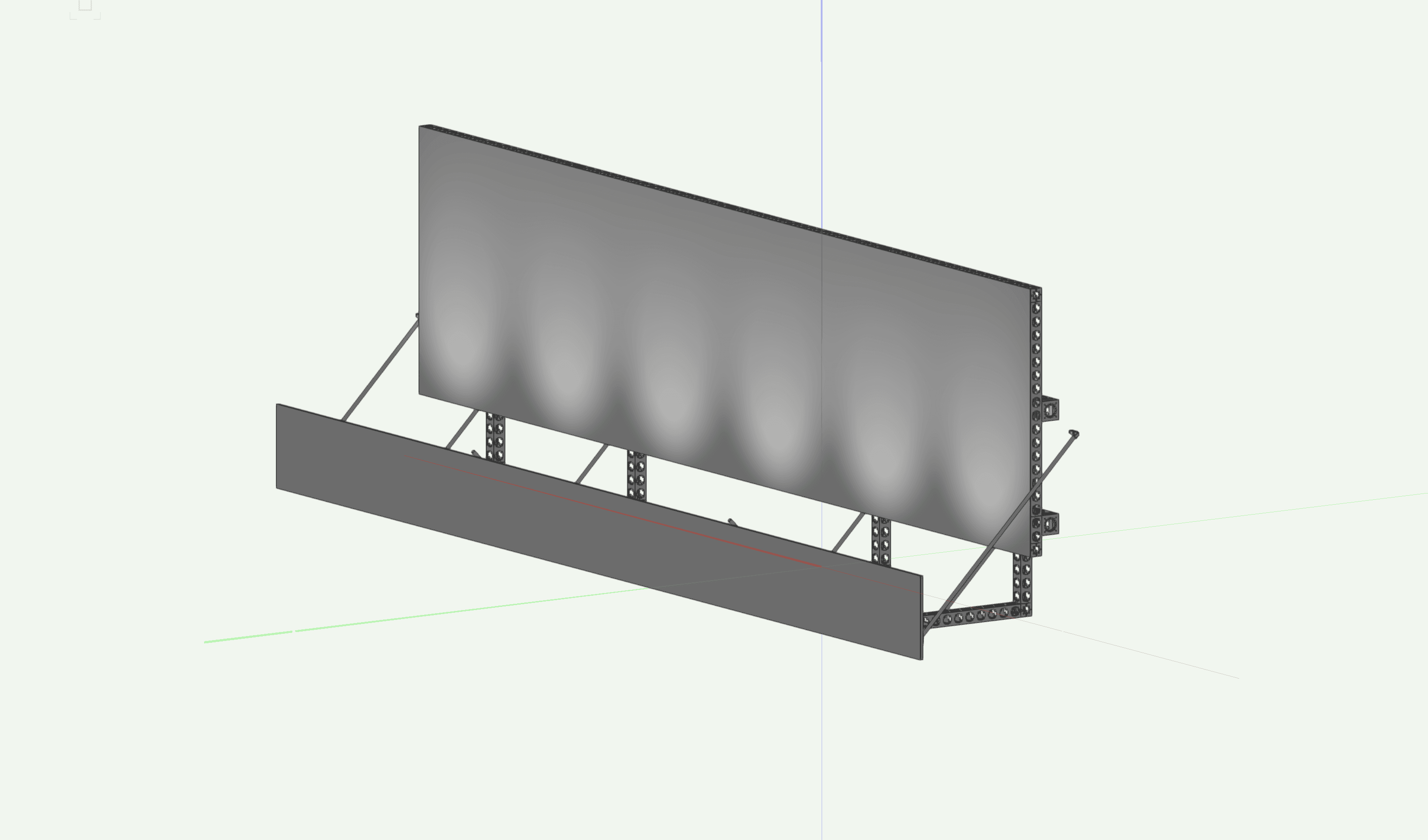 10x40 modulus-x truss bounce 3D design visualization