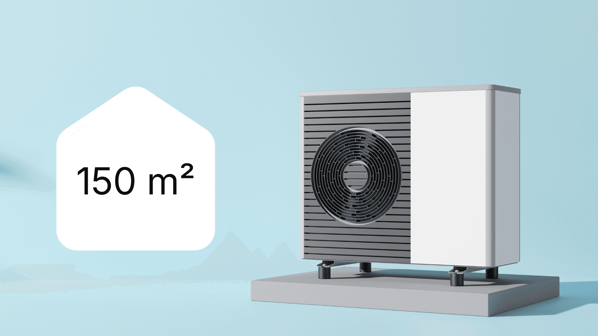 Wärmepumpe neben einem Sparschwein abgebildet, welches Geldmünzen ausspuckt, um sparen bei Wärmepumpen zu sugerieren.