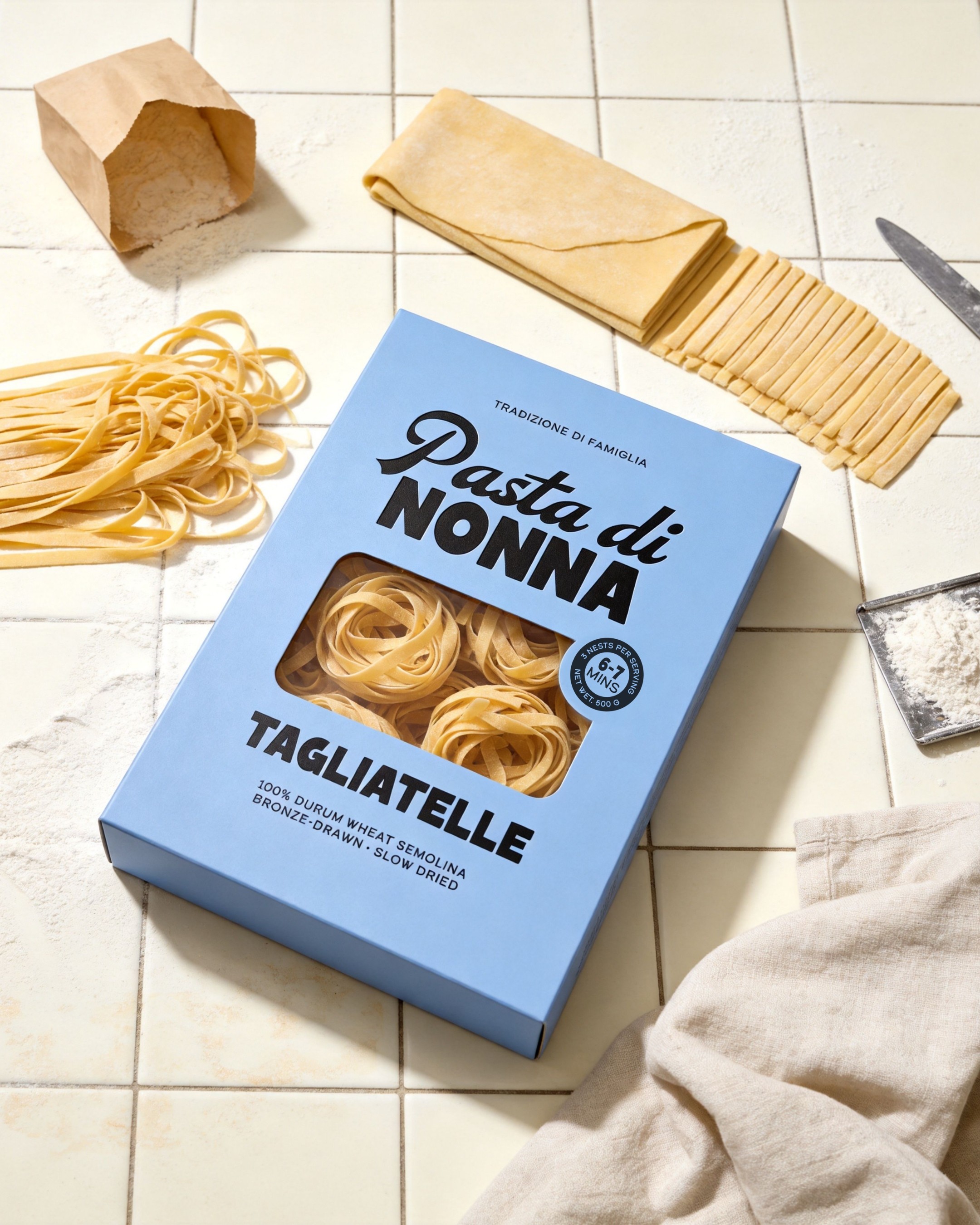 pasta di nonna box packaging