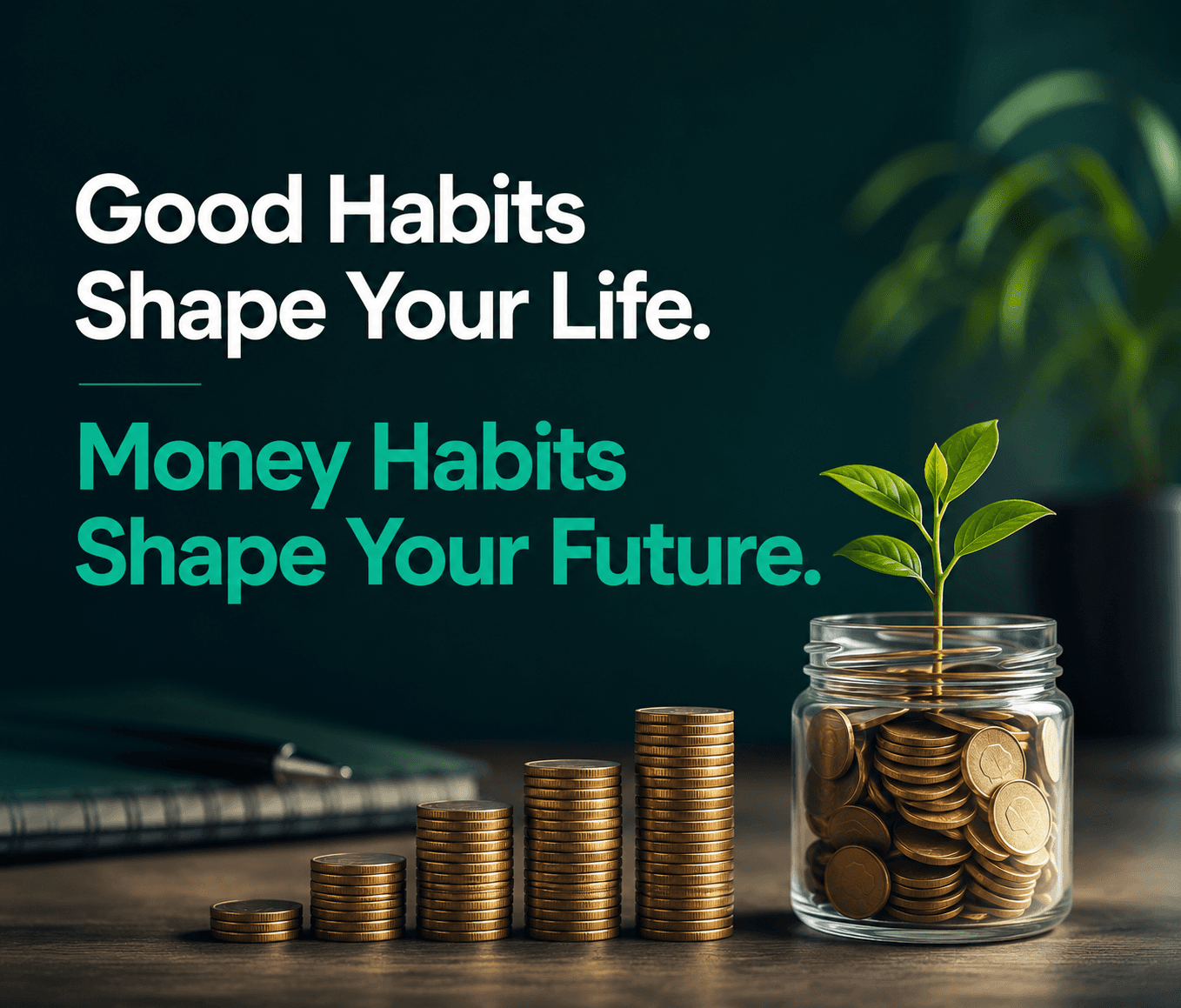 Good Habits Shape Your Life. Money Habits Shape Your Future