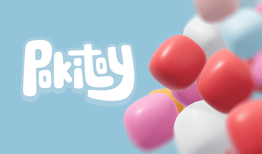 woman holding a phone and man looking at the phone. both are smiling