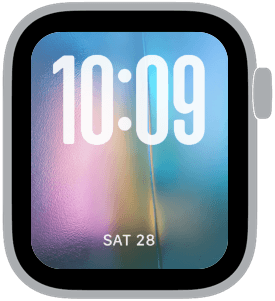 A selection from the Easter Glass Apple Watch face collection