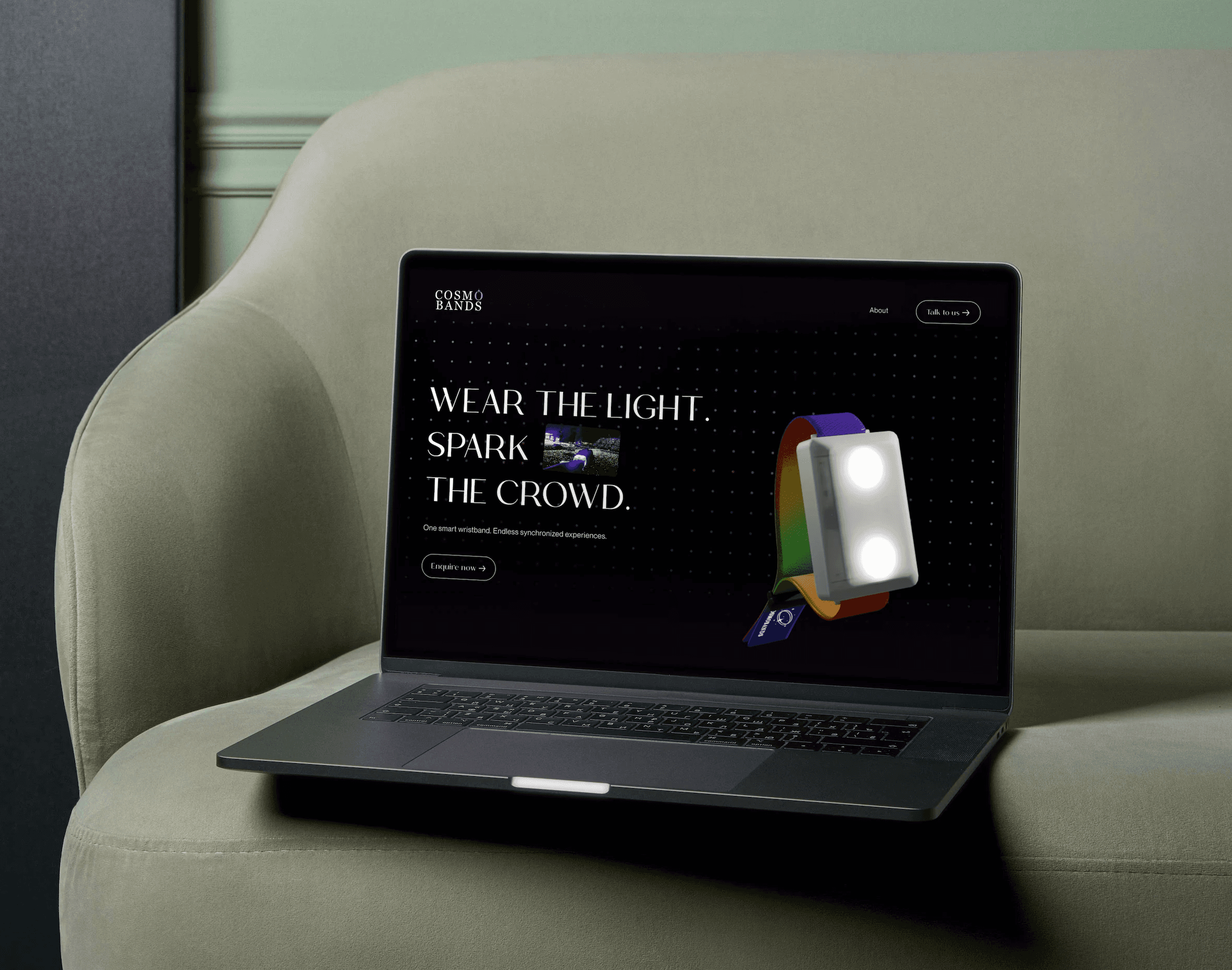 Header for landing page to boost website traffic
