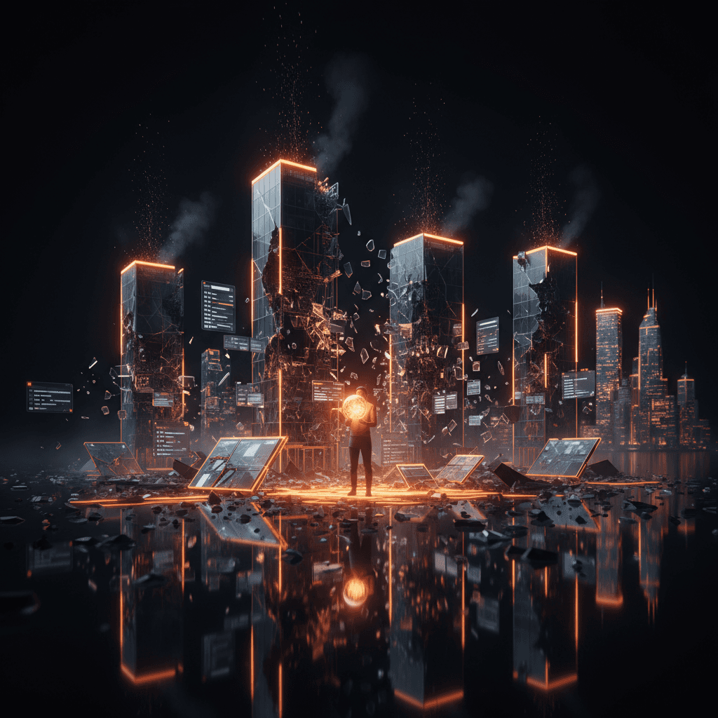 Error Meldung auf einer Website am Handy