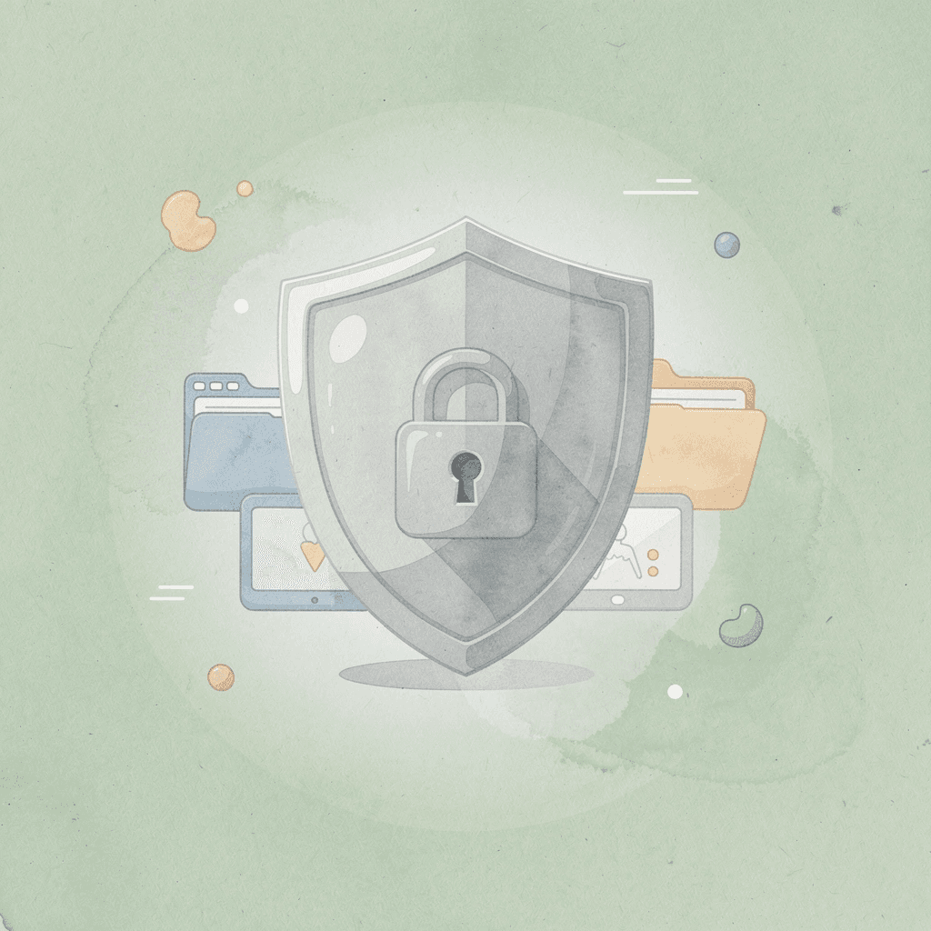 Scene illustration of a shield protecting someone, representing legal protection when filing an Ozempic lawsuit