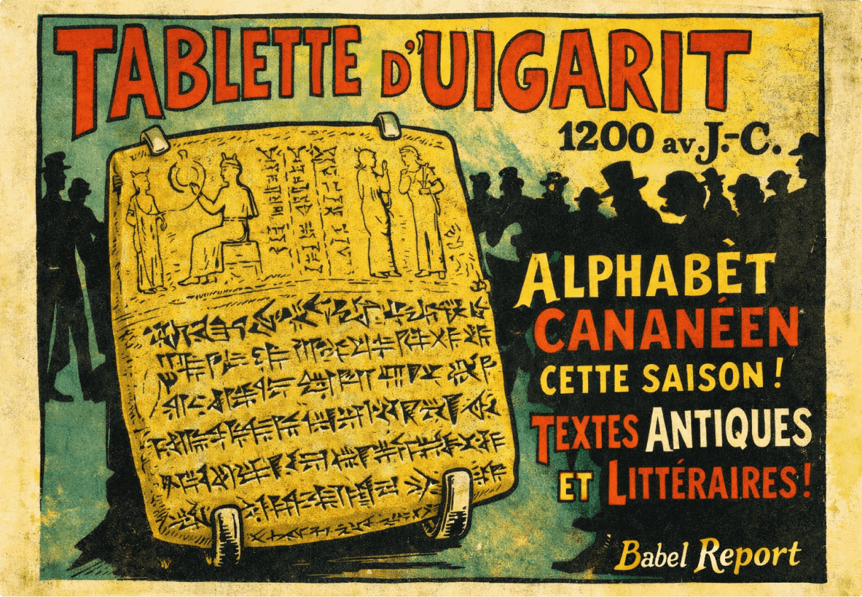 Ugarit tablet