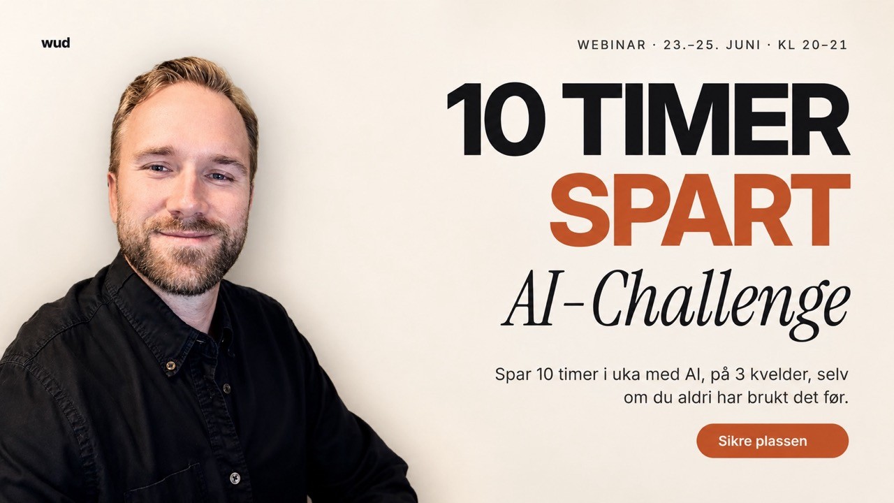 10 timer spart · AI-Challenge