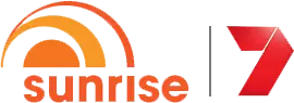 Sunrise logo with Seven Network logo.