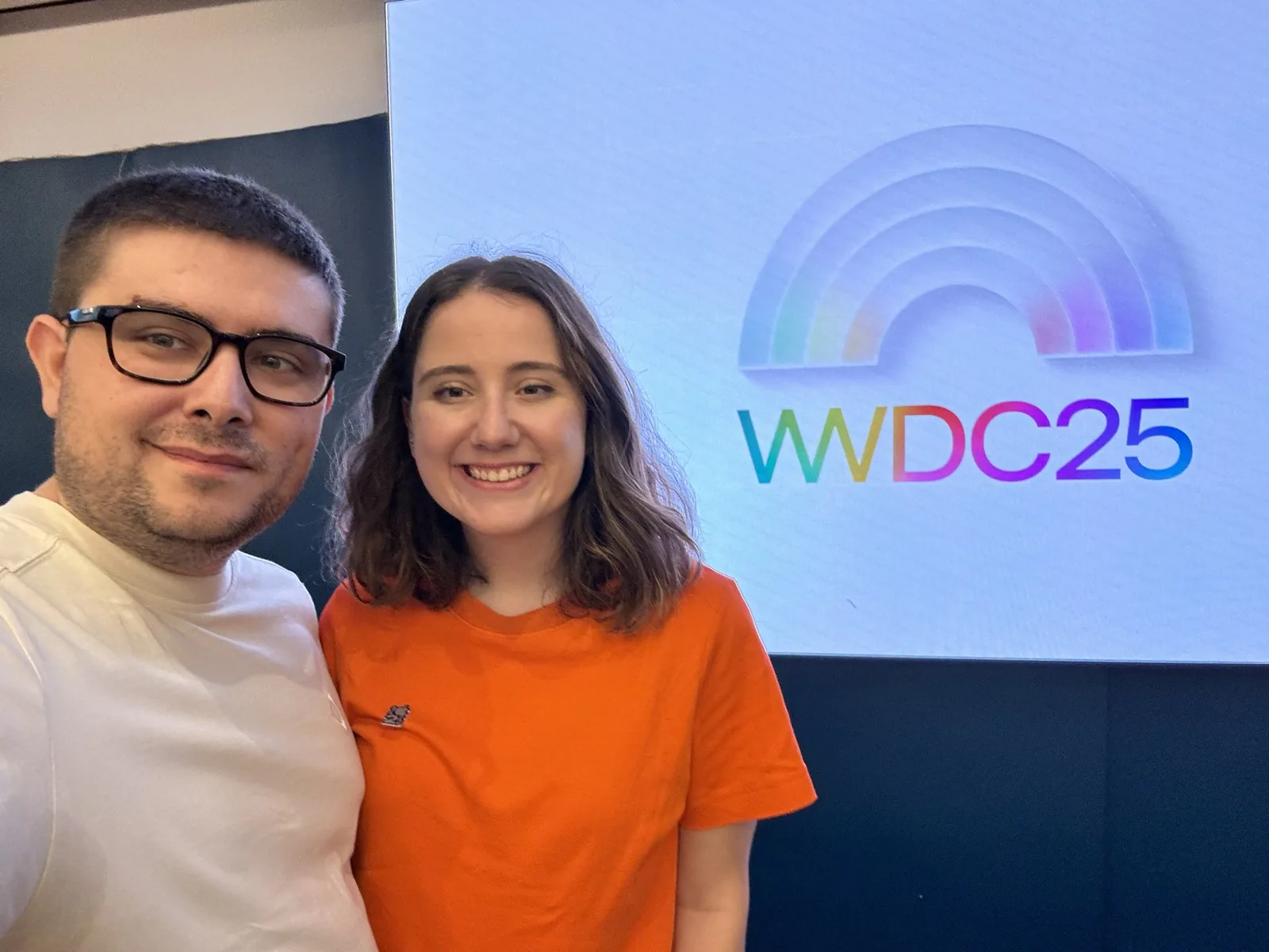 Patricia and Asier at WWDC