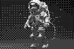 A cartoon-style astronaut in a spacesuit poses against a dotted background, emphasizing space exploration themes.