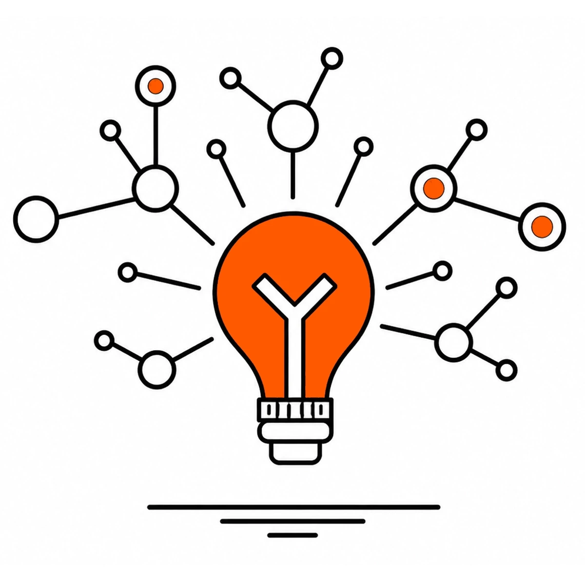 Illustration of creative strategy and ideation