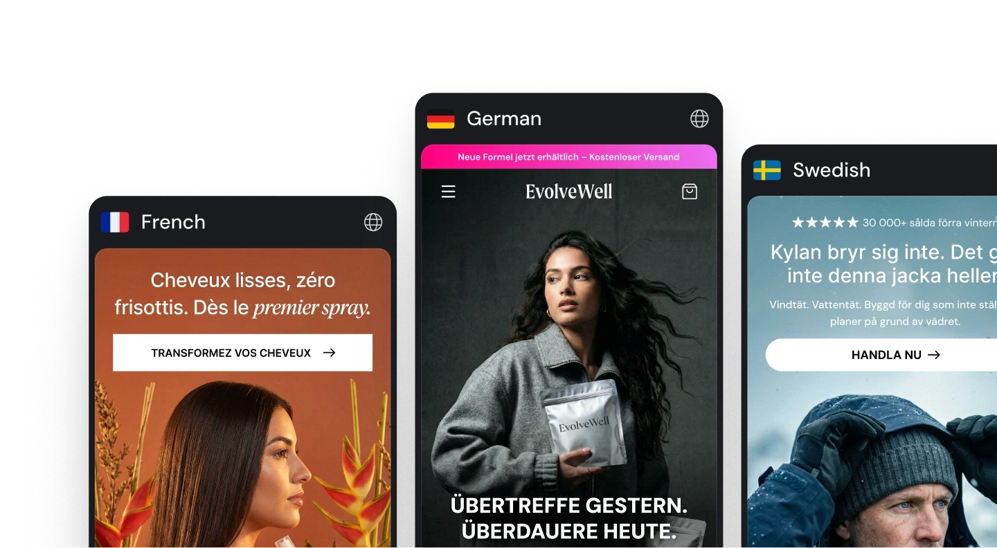 Sell in any language