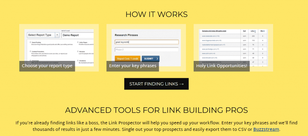 link prospector