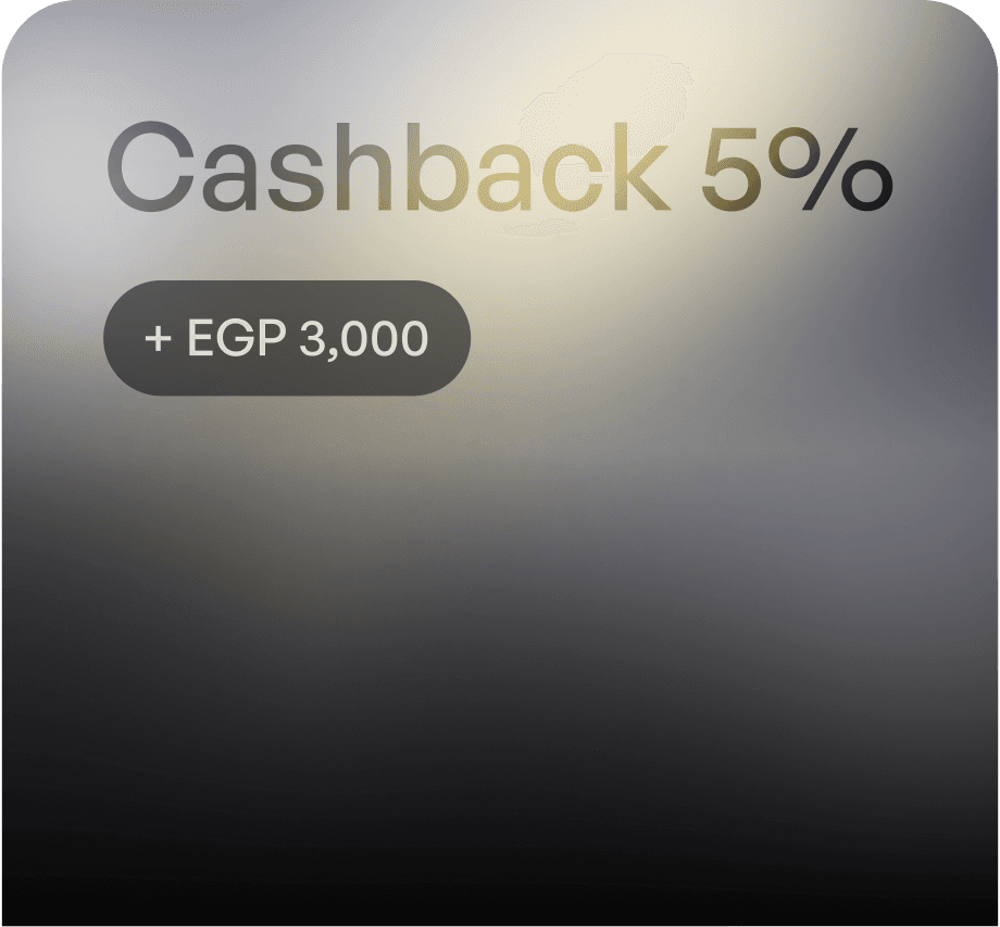 Cashback reward card UI component with user avatar — fintech app concept