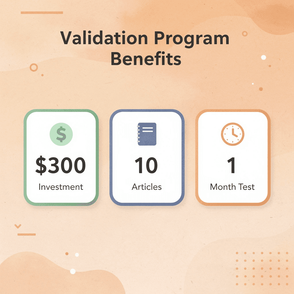Key metrics for SEO validation program benefits
