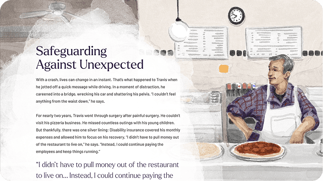 Screenshot of Politico article subsection
