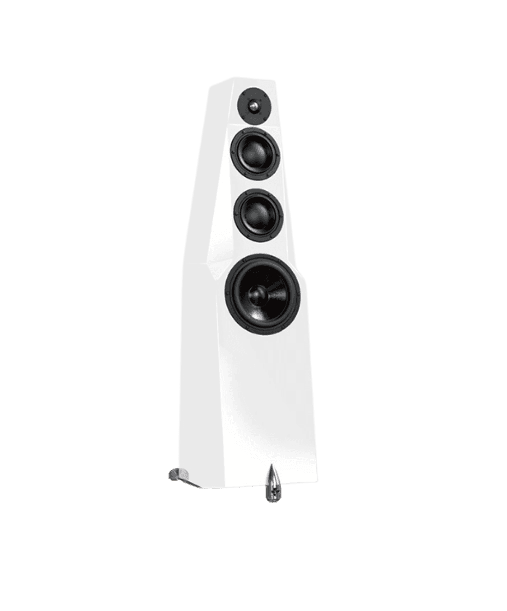 Totem Wind Design blanc - LE STUDIO HIFI