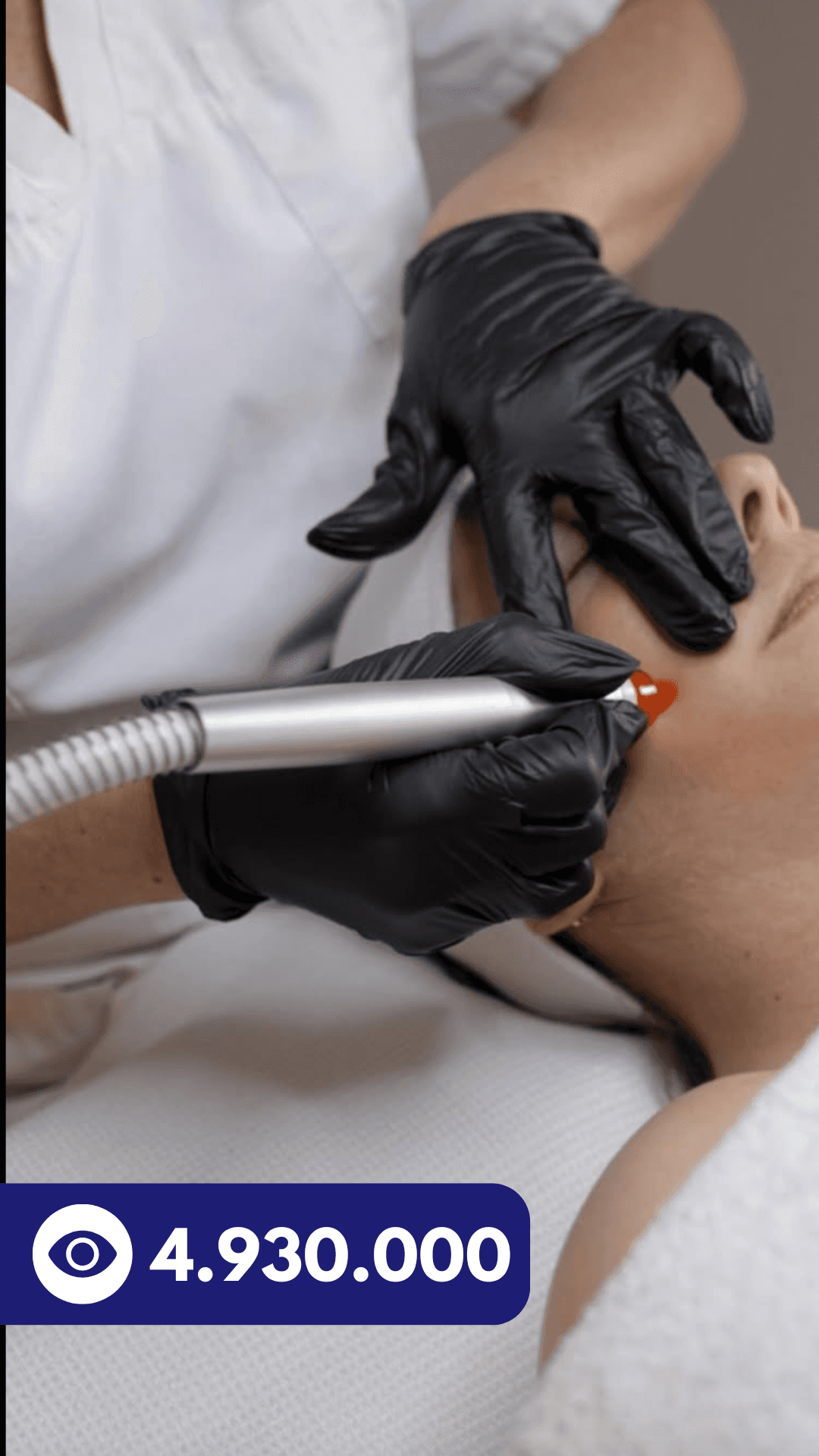 Video im Kosmetikstudio. Instagram Reel von Diana Reisinger.