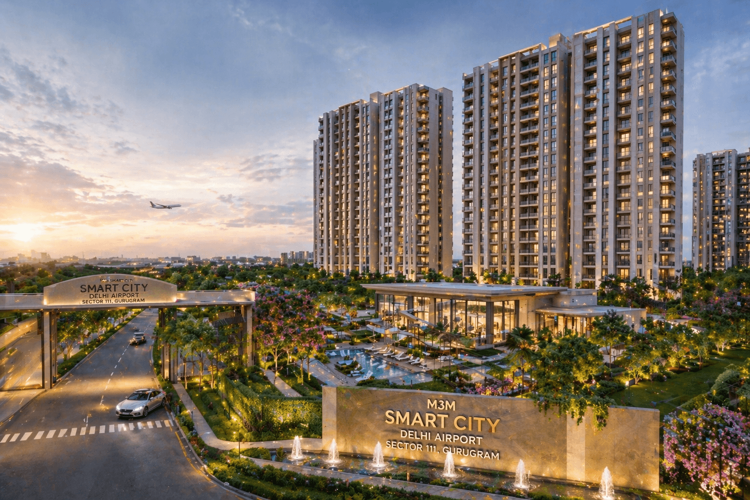 M3M Residential Smart City Delhi Airport Sector 111 Gurugram