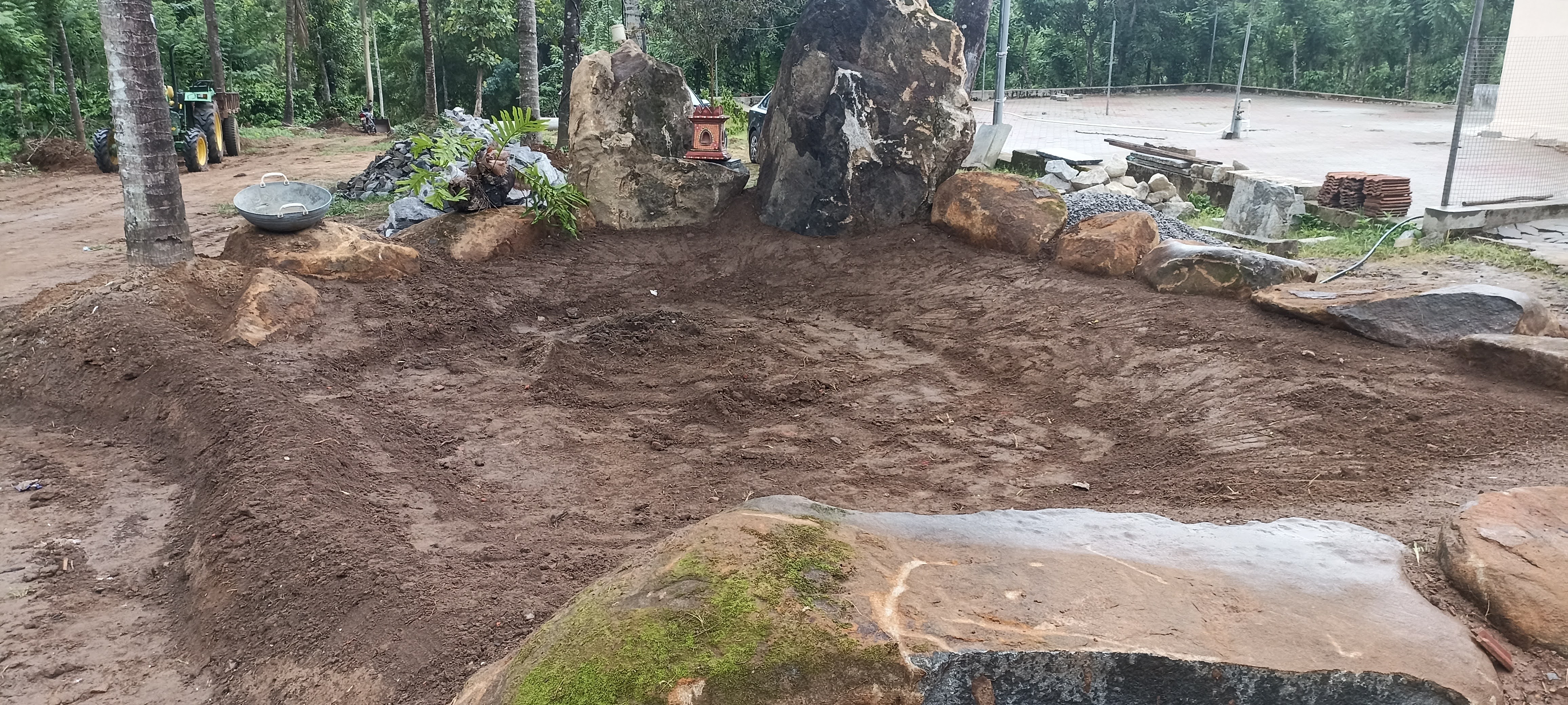 Sannidhi Entrance Landscaping  Construction