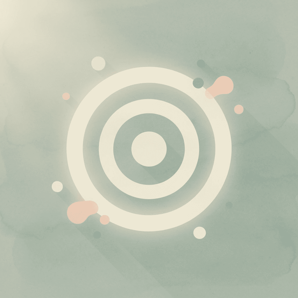 Target icon representing focused scholarship strategy