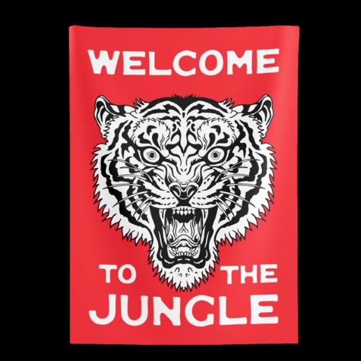 Swift Saint Welcome To The Jungle Tapestry