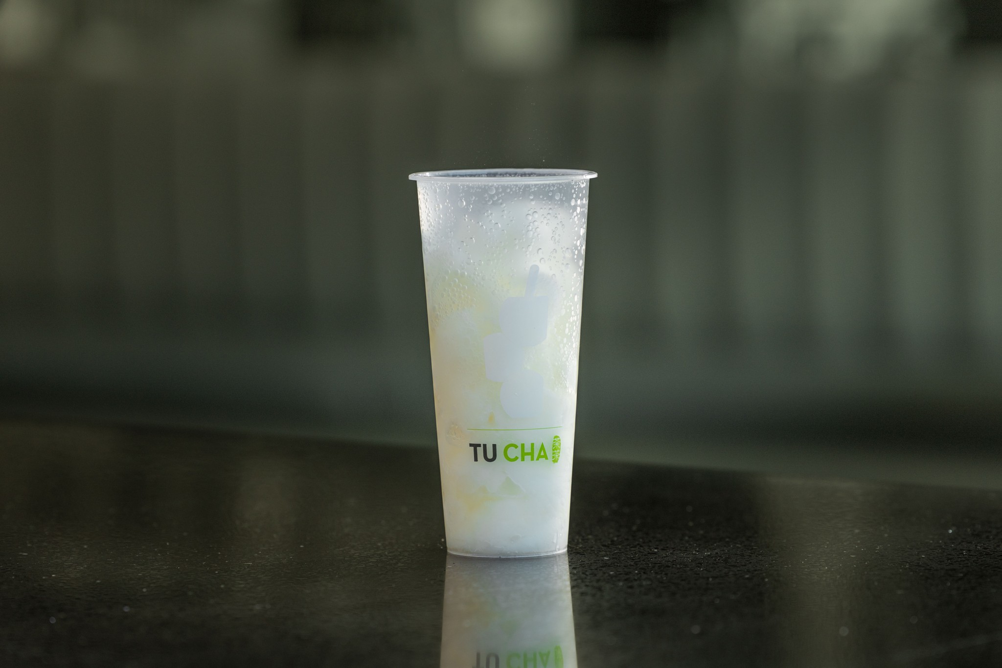 Lychee Tonic with Crystal boba