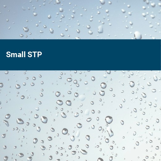 Small sewage treatment plants retrofit kit