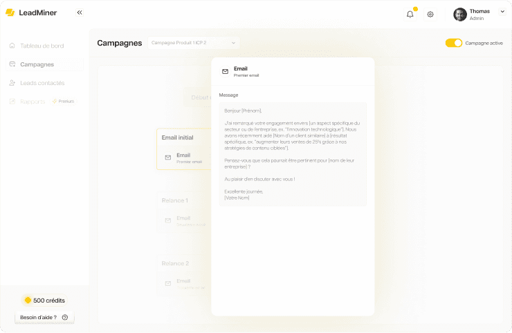 rédigez vos messages