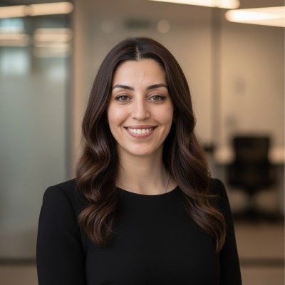 Portrait image of a job talent recruiter