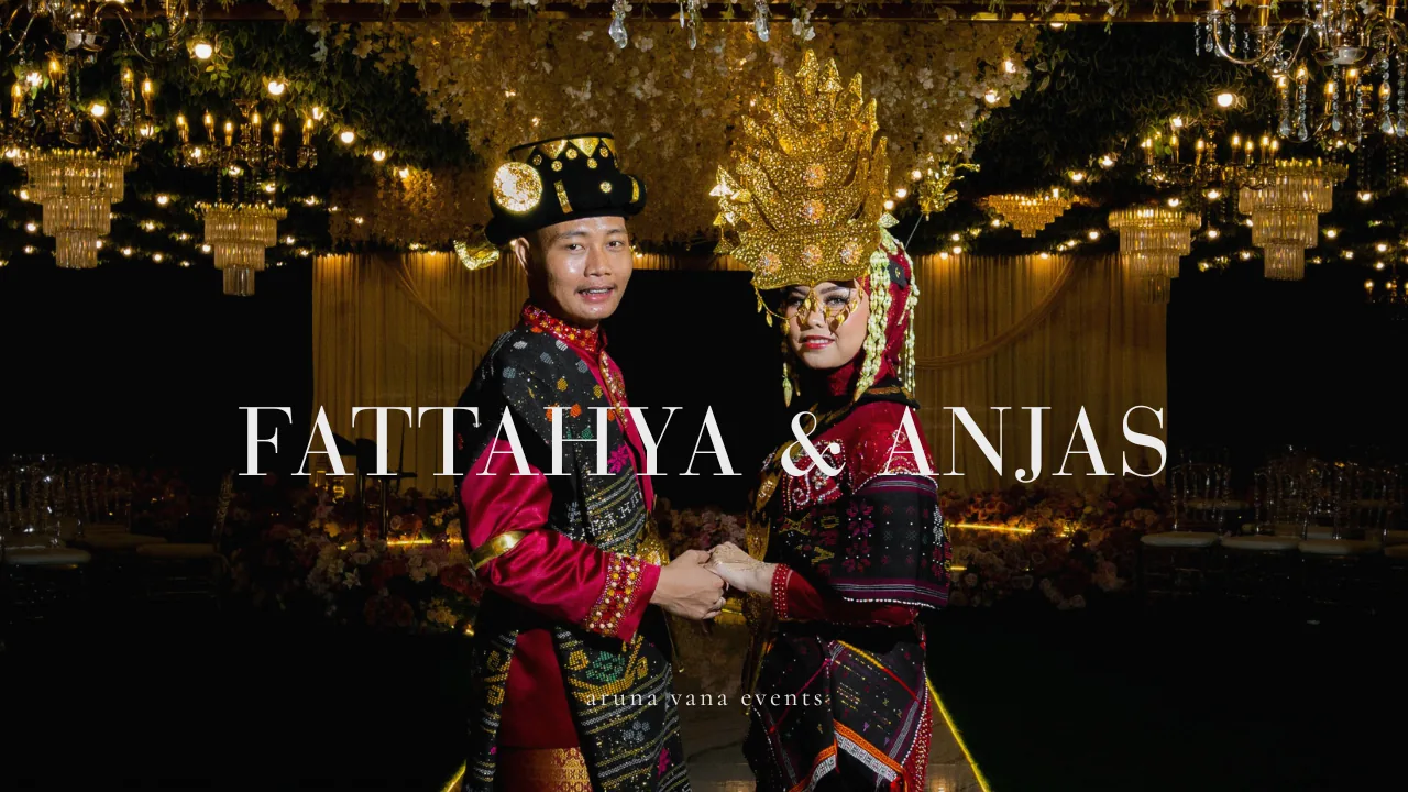 Real wedding Fattahya & Anjas di Aruna Vana Events, venue pernikahan Jakarta Selatan