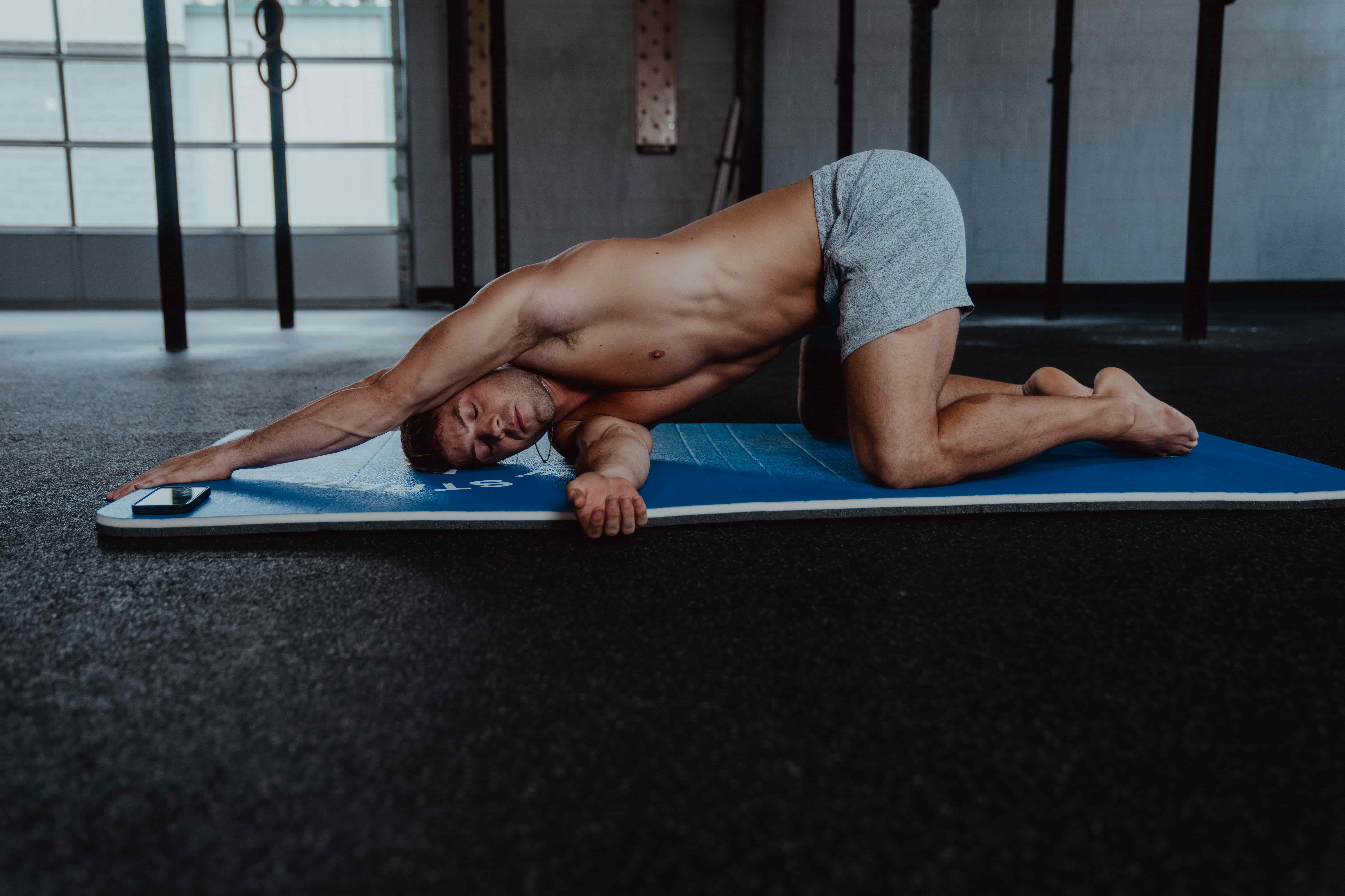 Man Working out - Best Stretching Routine