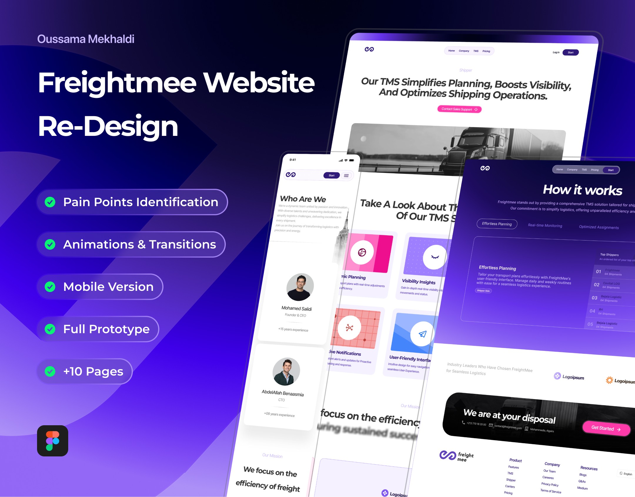 Premium UX Template for Framer
