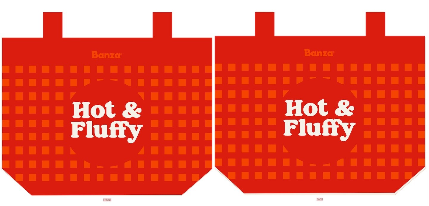 Banza Waffles Swag Design Tote bag design