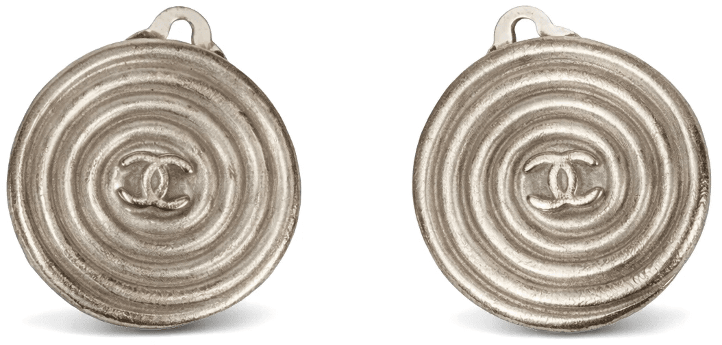 Silver Spiral Earrings