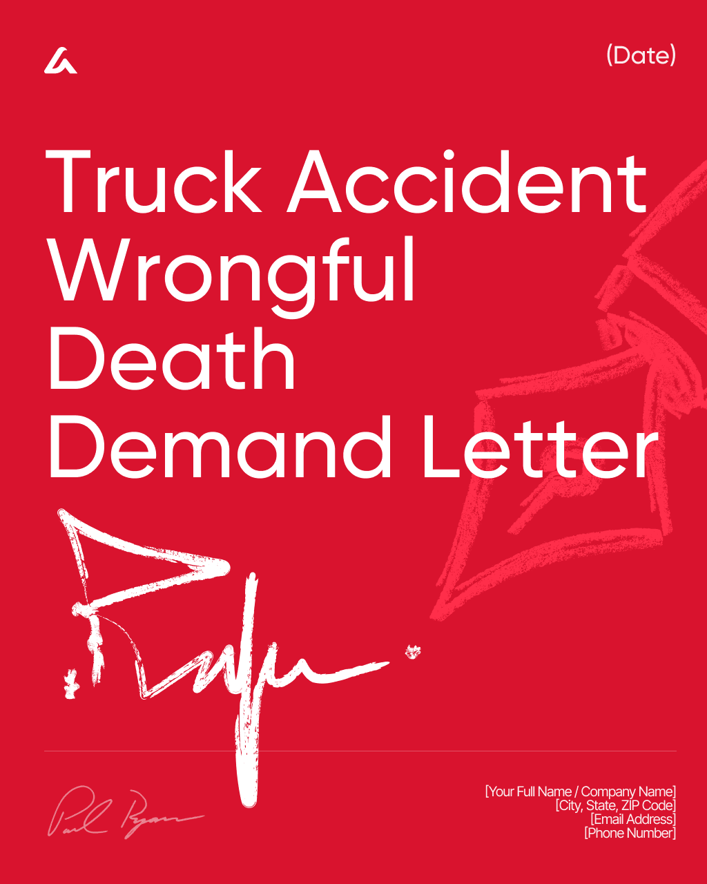 Truck Accident Wrongful Death Demand Letter