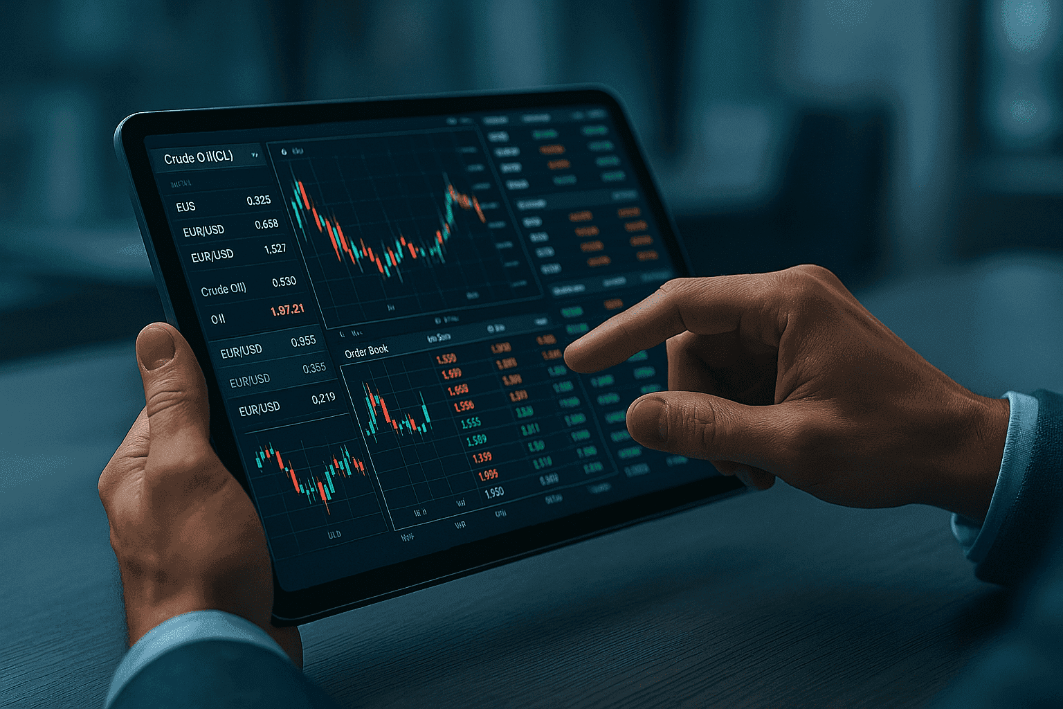 man picking up trades - End-of-Day Drawdown