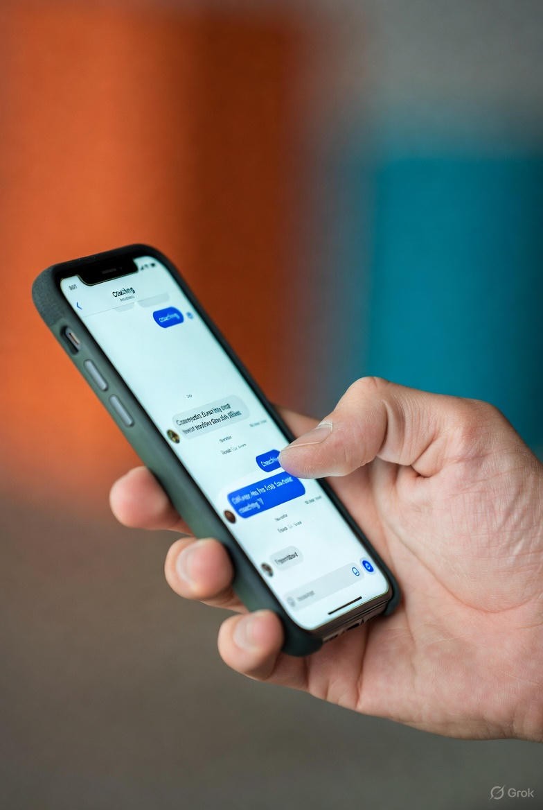 Two hands in an elegant gesture, one above the other, against a dark background