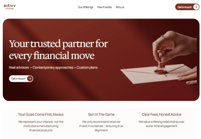 Activv Activv Money - Modern Wealth Management