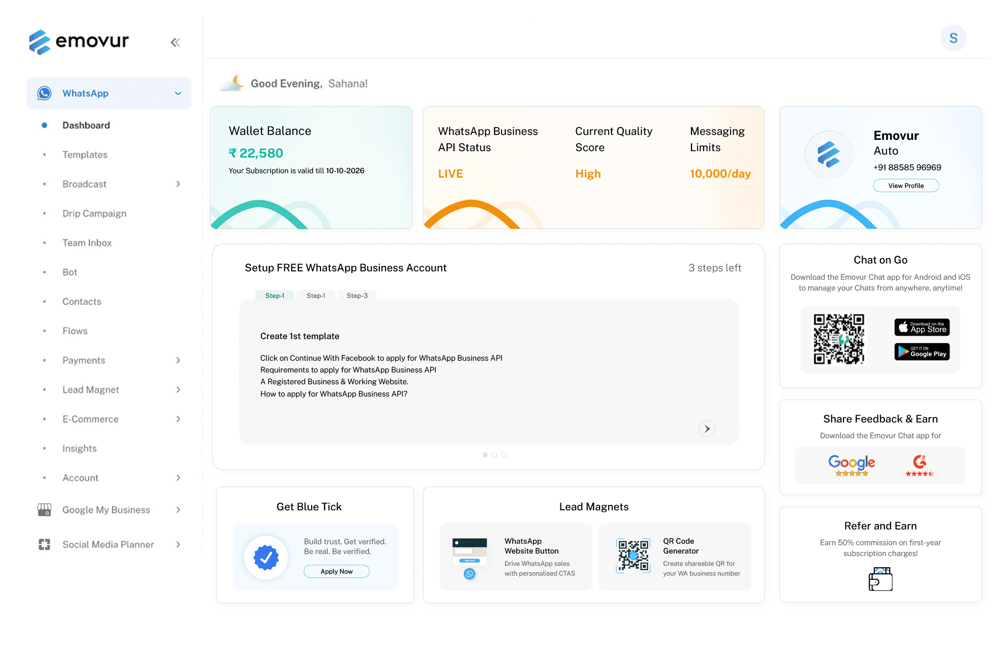 Dashboard Preview